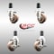Service Caster 3 Inch 316SS High Temp Glass Filled Nylon 1-1/2 Inch Stem Caster Brake SCC, 2PK SCC-SS316EX20S314-GFNSHT-2-TLB-2-112 - alternate 3
